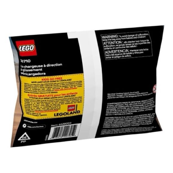 LEGO 30710 Technic Compact Loader - Orange and Black - Picture 2 of 7